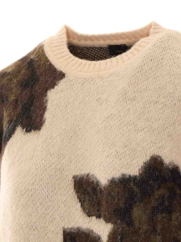 クルーネック - 白 shop online: MULBERRY