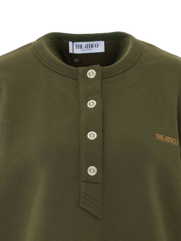 スウェットシャツ/セーター - 緑 shop online: The Attico