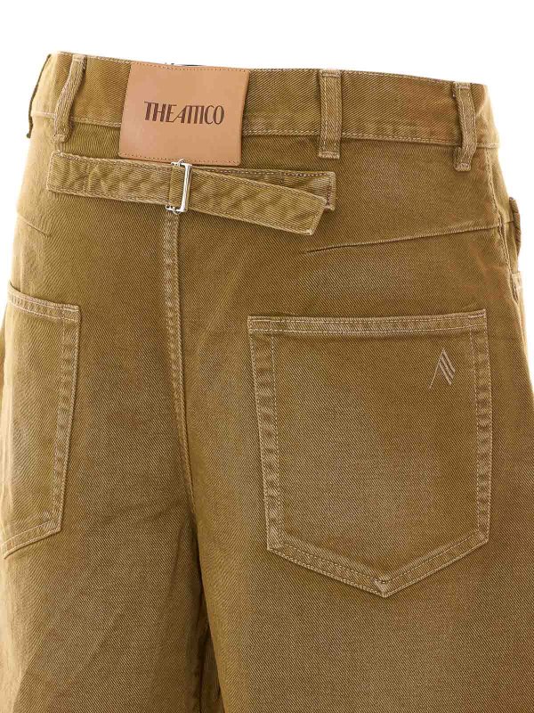 The Best Shops The Attico: Jeans Rectos - Vaqueros Rectos - Verde