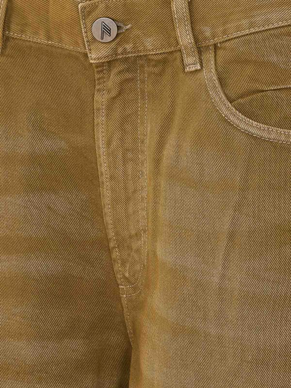 Vaqueros Rectos - Verde shop online: The Attico