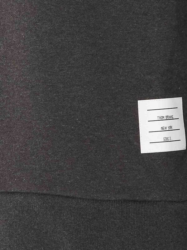 The Best Shops THOM BROWNE: Sweatshirts und Pullover - Sweatshirt - Grau