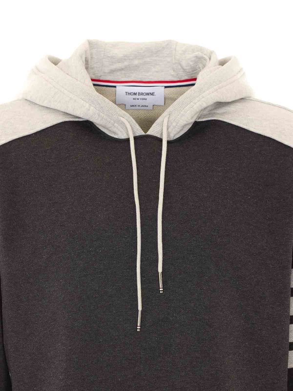 Sweatshirt - Grau shop online: THOM BROWNE