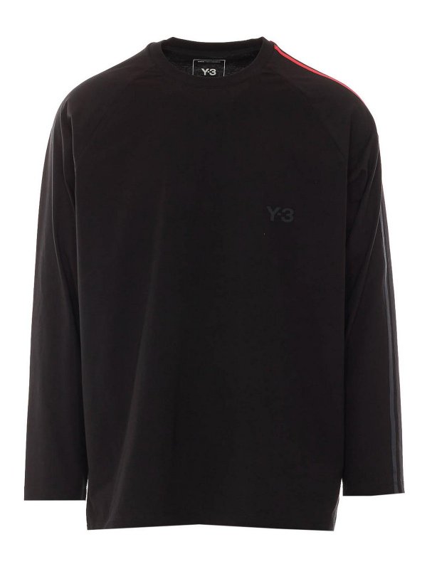 Y-3: Tops & Débardeurs - Top - Noir