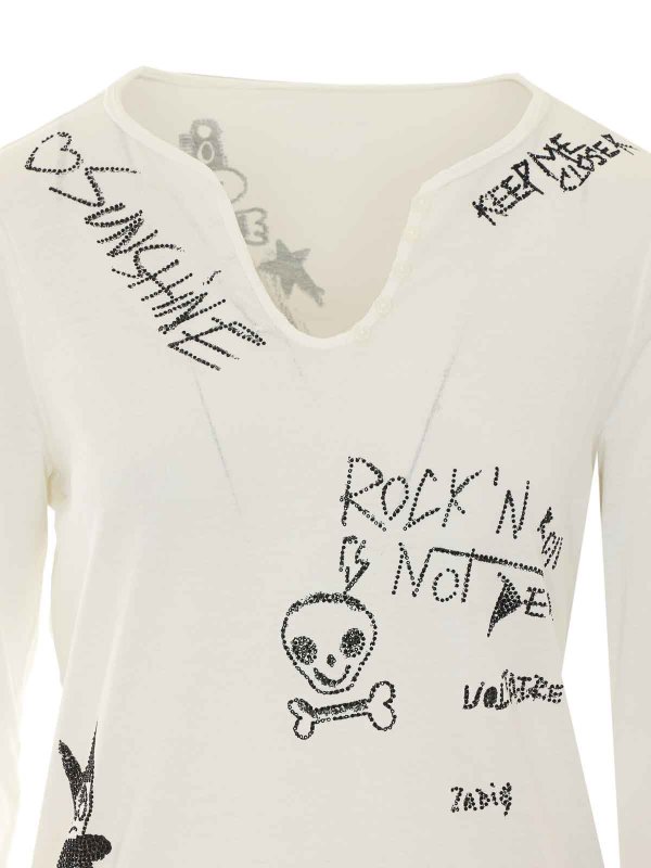 トップ/タンクトップ - 白 shop online: ZADIG&VOLTAIRE