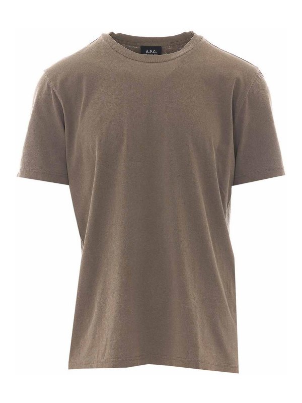 A.P.C.: Tシャツ - Tシャツ - グレー