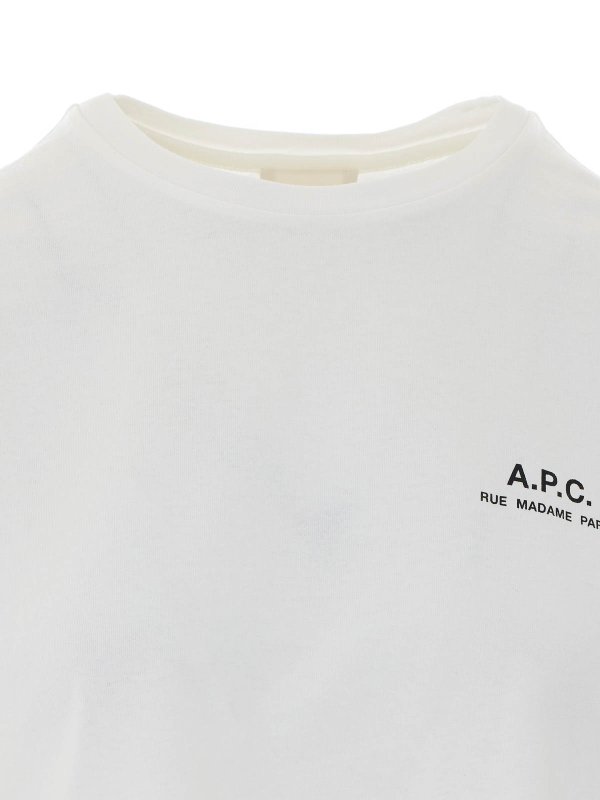 Tシャツ - 白 shop online: A.P.C.