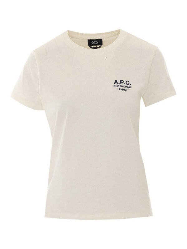 A.P.C.: Camisetas - Camiseta - Blanco
