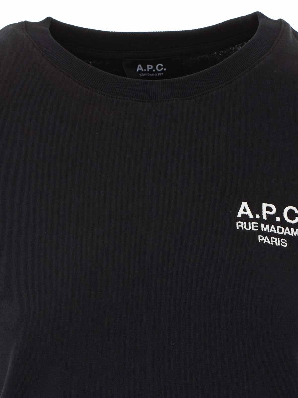 Camiseta - Negro shop online: A.P.C.