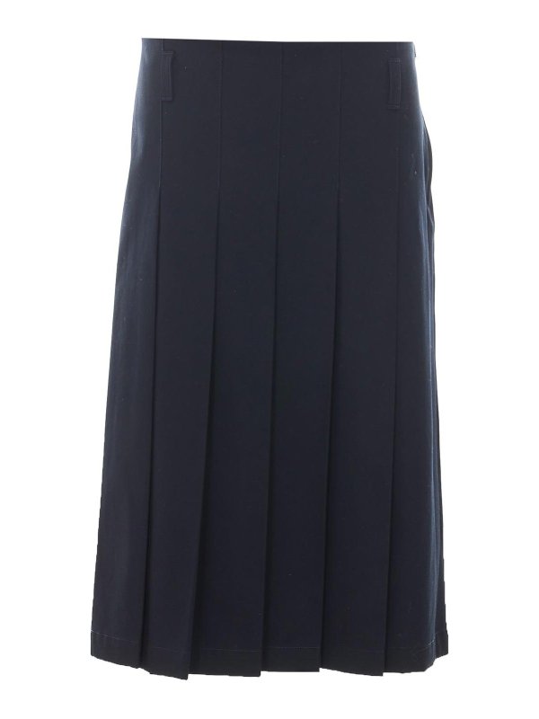A.P.C.: gonne al ginocchio  e longuette - Gonna plissettata