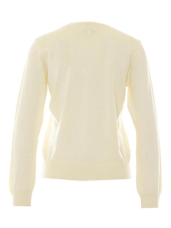 A.P.C.: Pull col rond online - Pull Col Rond - Blanc