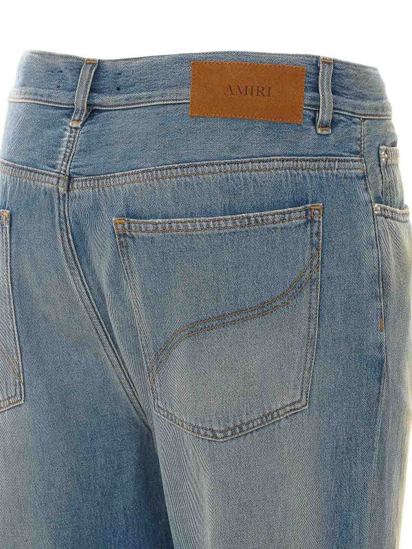 The Best Shops AMIRI: ブーツカットジーンズ - ブーツカットジーンズ - ブルー