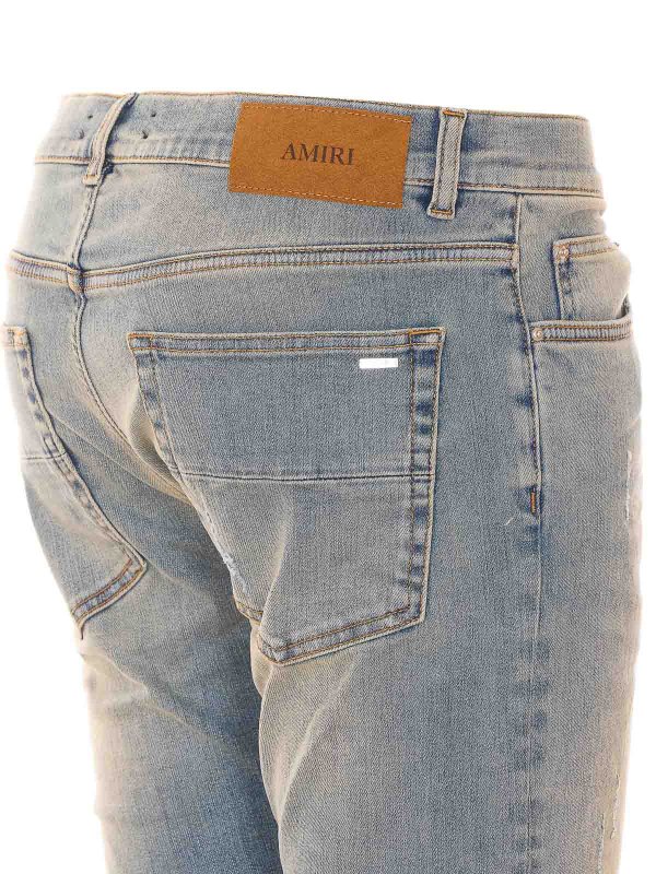 The Best Shops AMIRI: ストレートジーンズ - ストレートジーンズ - ブルー
