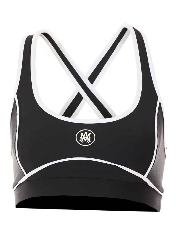 AMIRI: Tops y camisetas sin mangas - Top - Negro