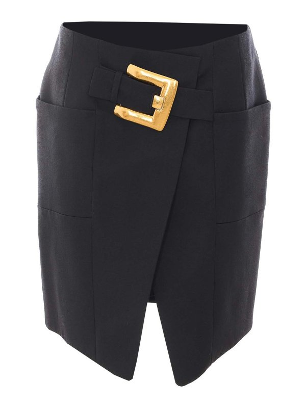 Balmain: Miniröcke - Minirock - Schwarz