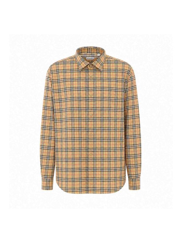 BURBERRY: Camisas - Camisa - Beis