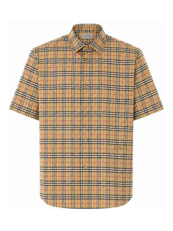 BURBERRY: Hemden - Hemd - Beige