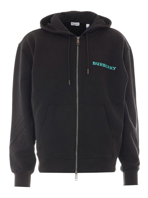 BURBERRY: Sudaderas y suéteres - Sudadera - Negro