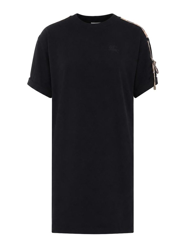 BURBERRY: abiti al ginocchio - vestito nero