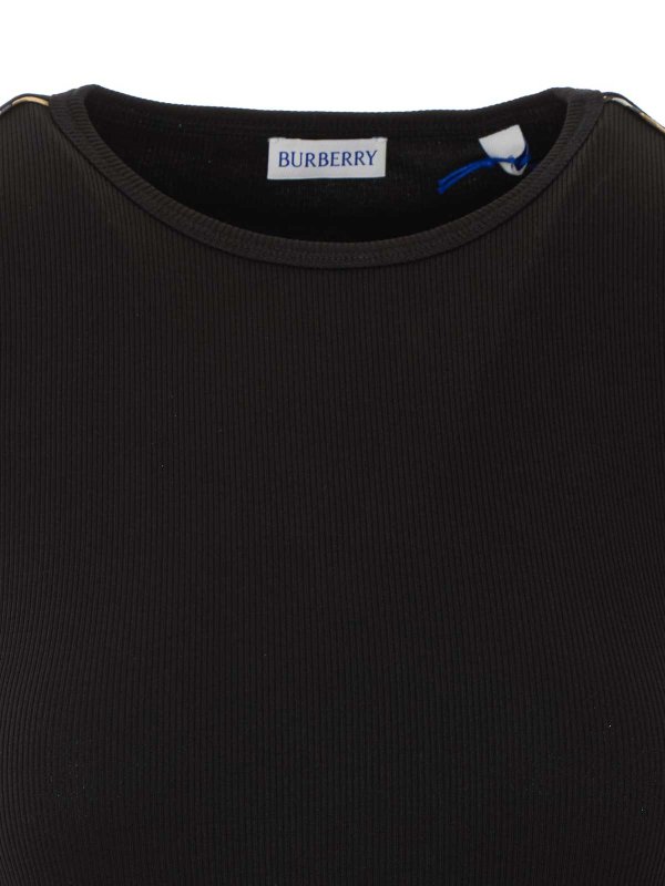vestito nero shop online: BURBERRY