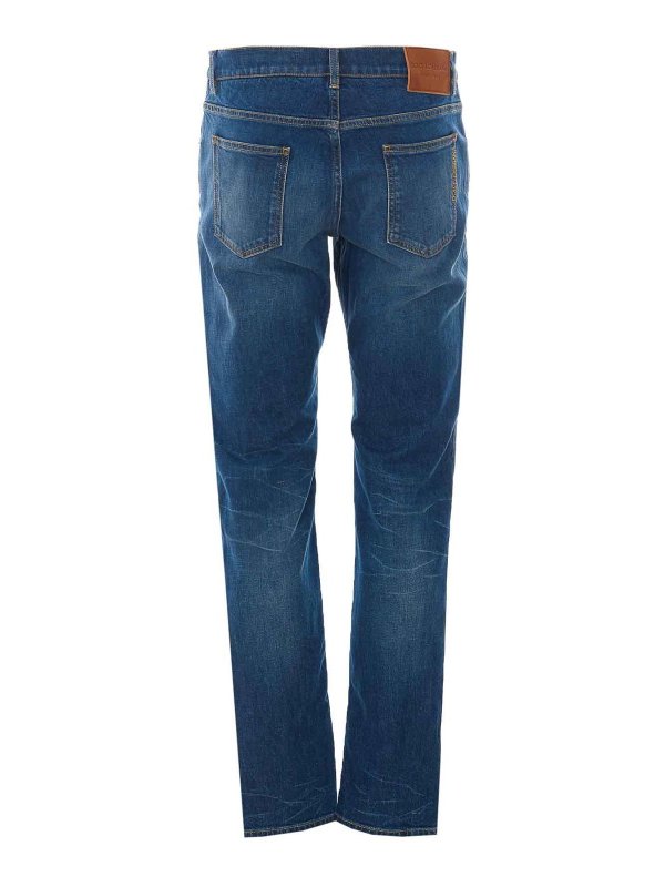 DOLCE & GABBANA: Jeans Rectos online - Vaqueros Rectos - Azul