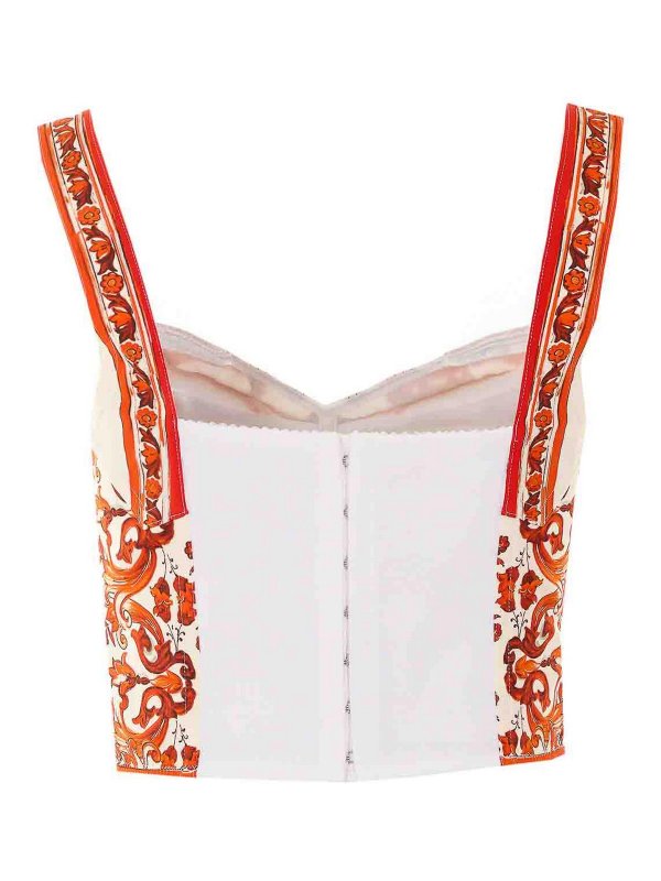 DOLCE & GABBANA: Tops und Tank Tops online - Top - Weiß