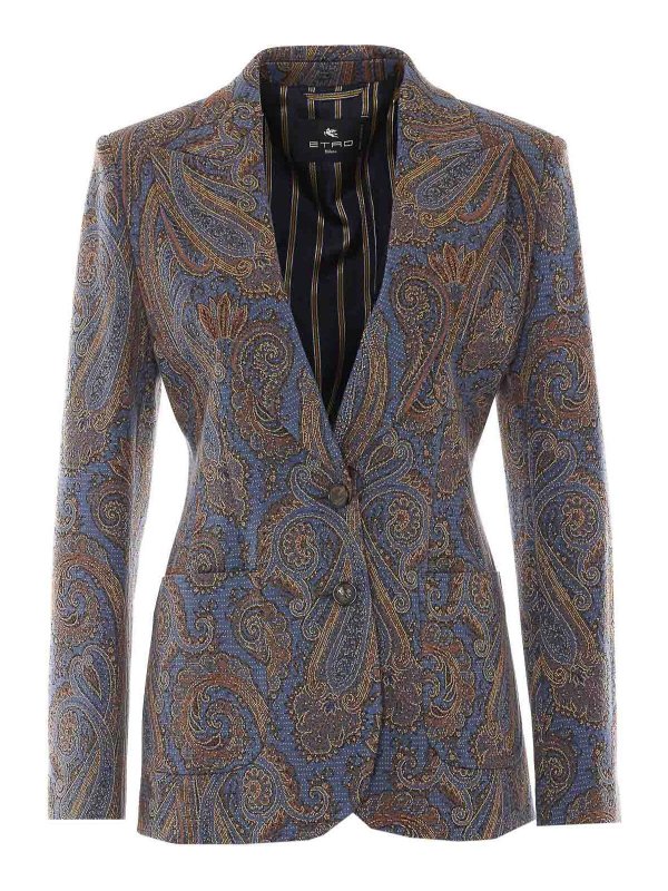 ETRO: Vestes de costume - Blazer - Multicolore