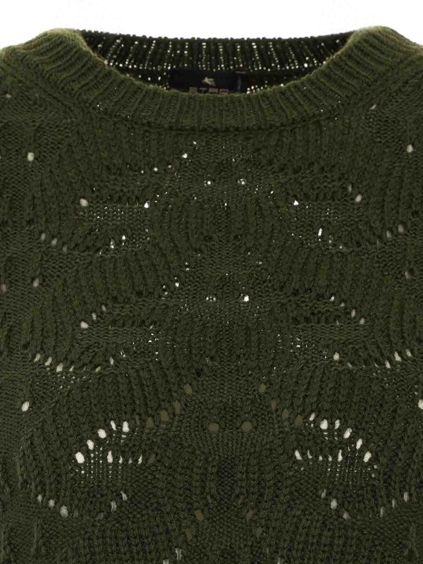 Pull Col Rond - Vert shop online: ETRO