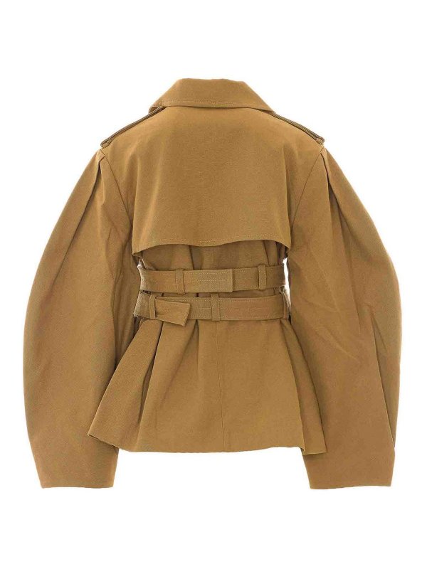 GANNI: casual jackets online - ermine jacket