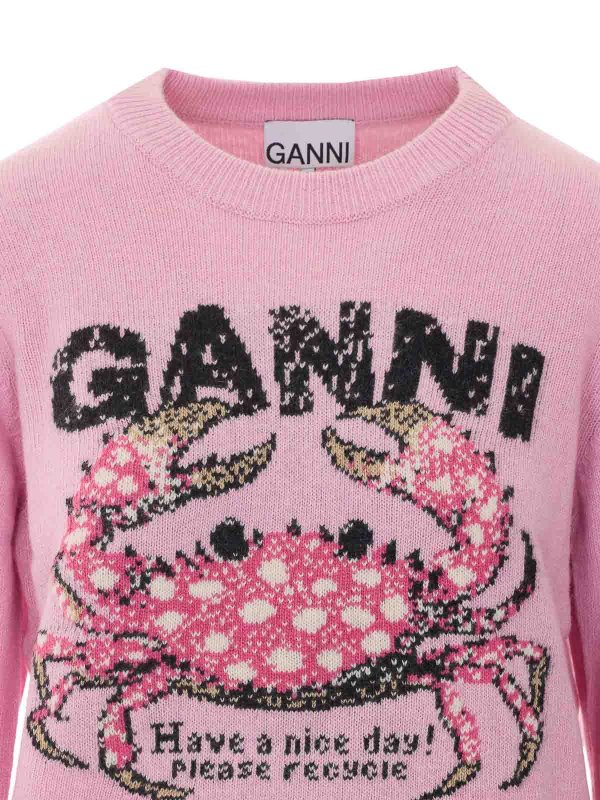 Rundhalspullover - Nude shop online: GANNI