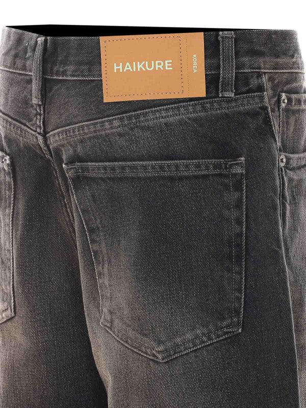 The Best Shops HAIKURE: Jeans Rectos - Vaqueros Rectos - Negro