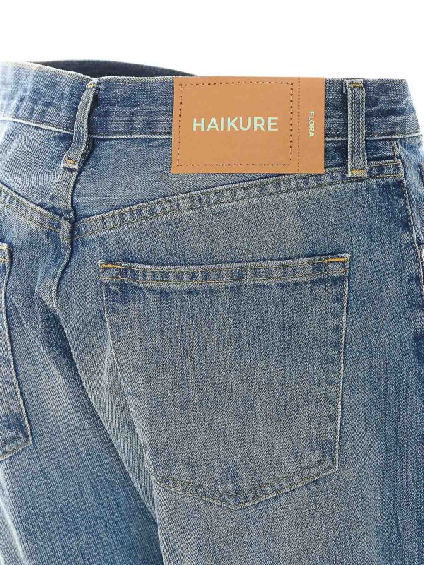 The Best Shops HAIKURE: ストレートジーンズ - ストレートジーンズ - ブルー