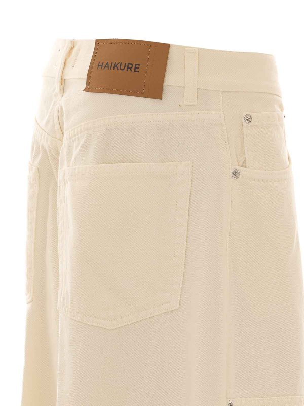 The Best Shops HAIKURE: Jeans Rectos - Vaqueros Rectos - Blanco