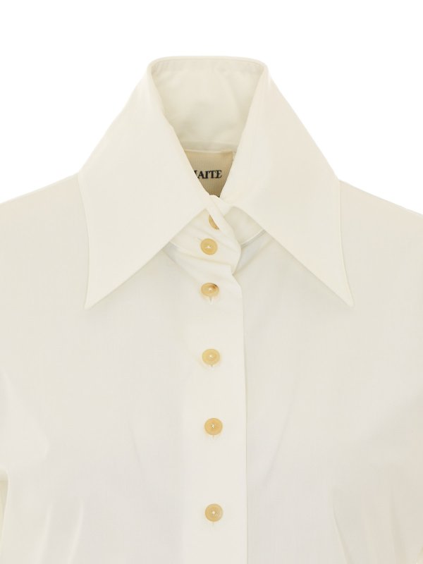Camisa - Blanco shop online: KHAITE