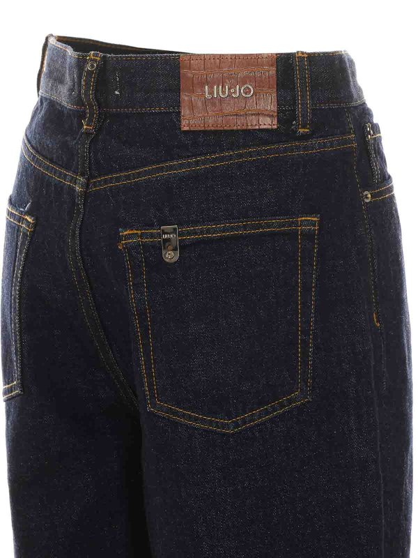The Best Shops Liu Jo: Jeans Rectos - Vaqueros Rectos - Azul