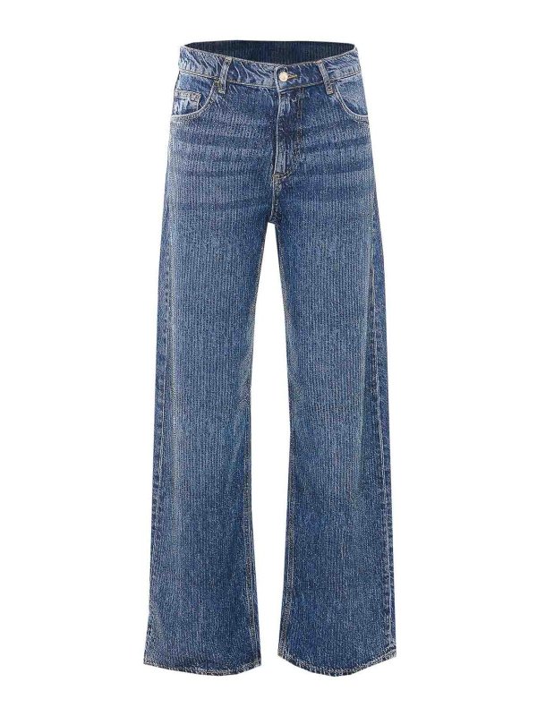 Liu Jo: jeans a zampa - Jeans con strass