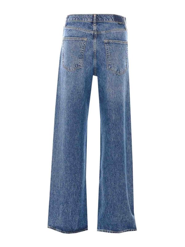 Liu Jo: jeans a zampa online - Jeans con strass