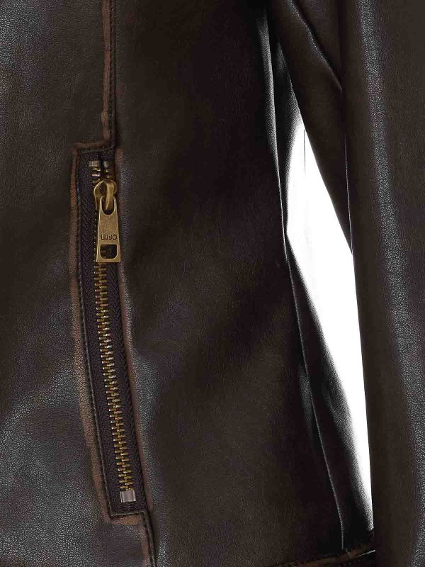 The Best Shops Liu Jo: casual jackets - brown jacket