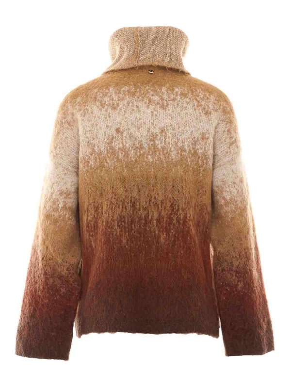 Liu Jo: crew necks online - beige sweater