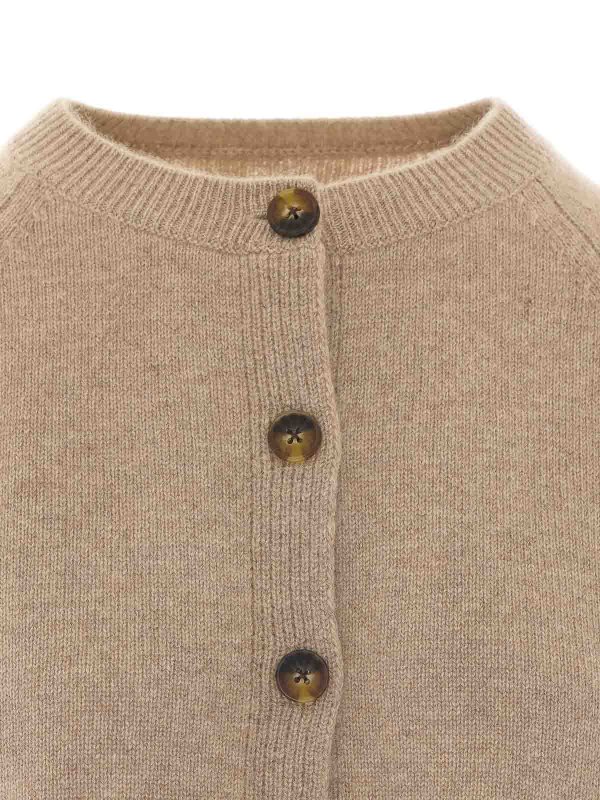 カーディガン - ベージュ shop online: LOULOU STUDIO