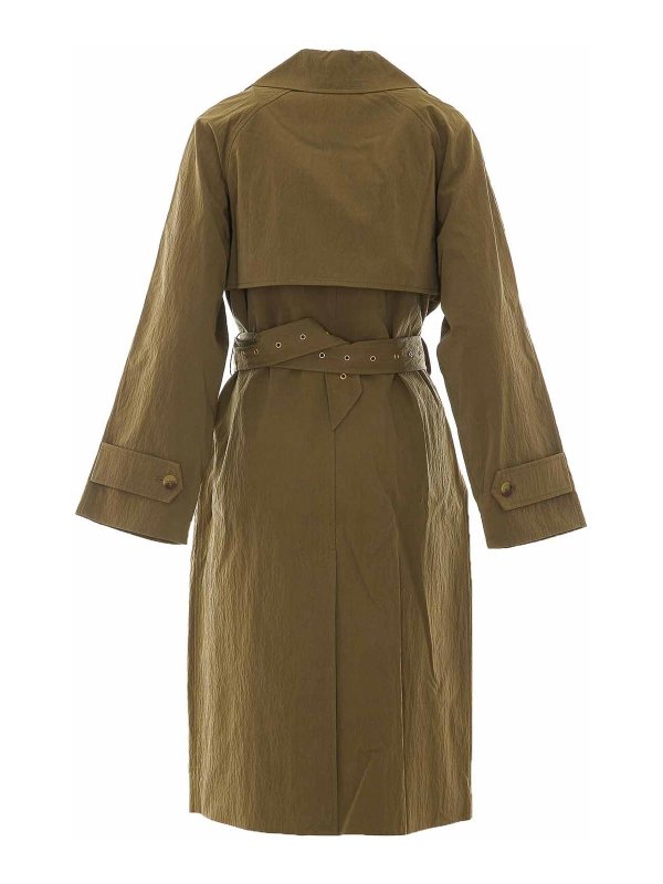 Michael Michael Kors: cappotti trench online - Trench verde