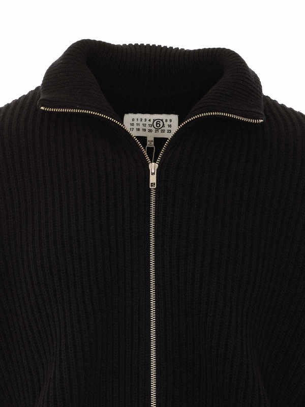 カジュアルジャケット - 黒 shop online: MM6 MAISON MARGIELA
