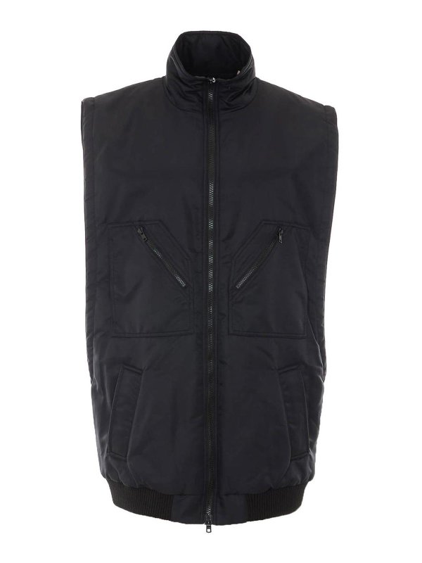 MM6 MAISON MARGIELA: Chalecos - Chaleco - Negro