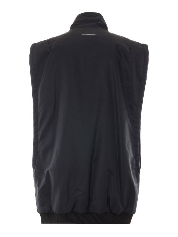 MM6 MAISON MARGIELA: Chalecos online - Chaleco - Negro
