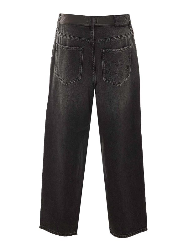 MULBERRY: Jeans Rectos online - Vaqueros Rectos - Negro