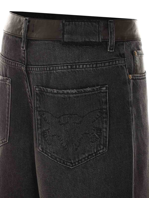 The Best Shops MULBERRY: Jeans Rectos - Vaqueros Rectos - Negro