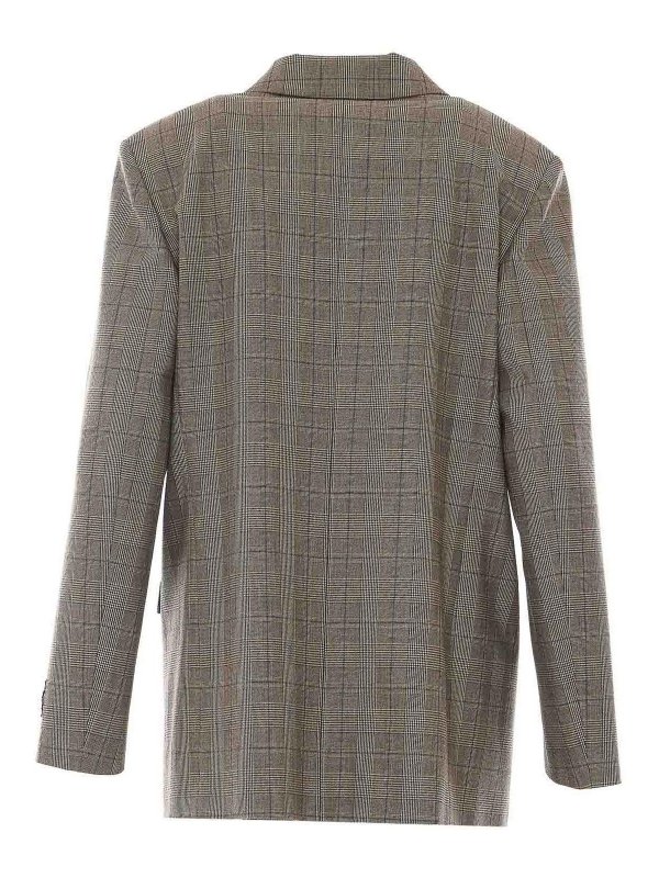 MULBERRY: giacche casual online - giacca a quadri beige