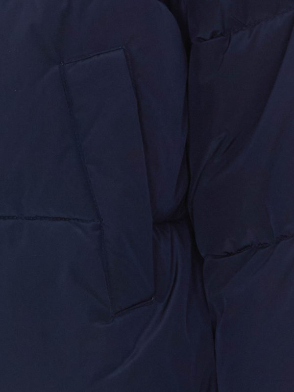 The Best Shops MULBERRY: padded jackets - blue impasto down jacket