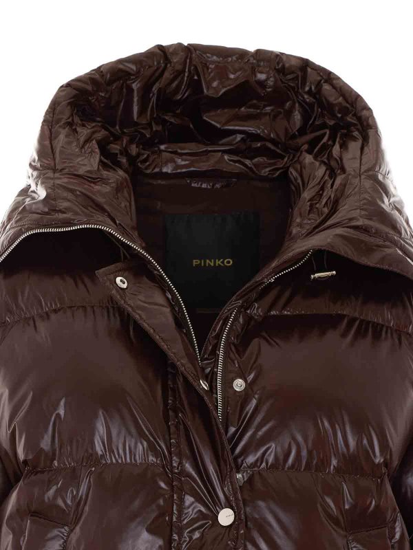Impasto down jacket shop online: MULBERRY