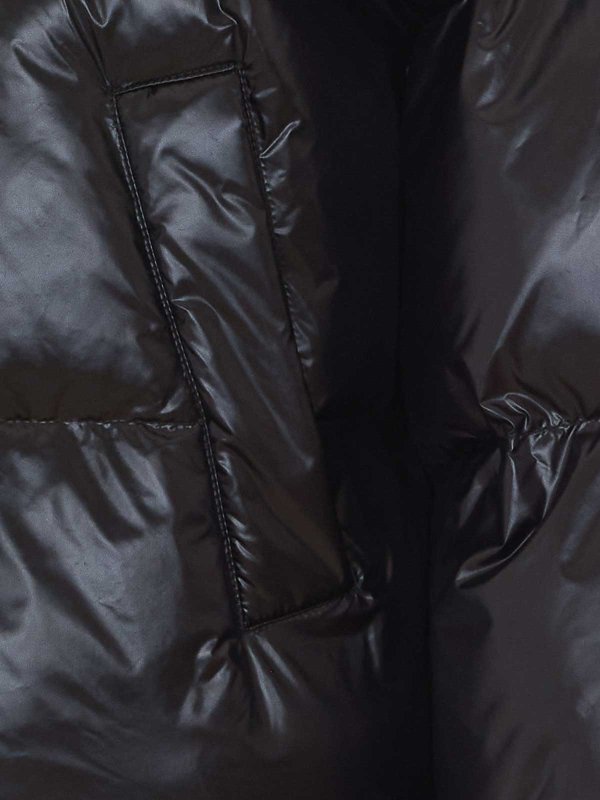 The Best Shops MULBERRY: padded jackets - black impasto down jacket