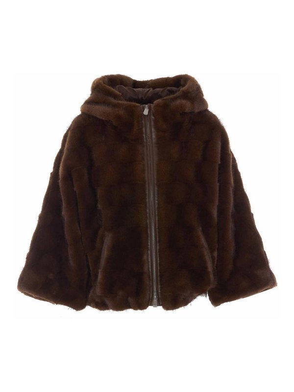 MULBERRY: Pelz und Shearling - Pelz - Braun